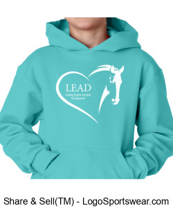 Jerzees Youth NuBlend� Fleece Pullover Design Zoom