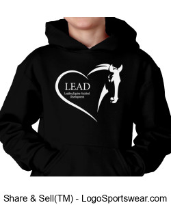 Jerzees Youth NuBlend� Fleece Pullover Design Zoom