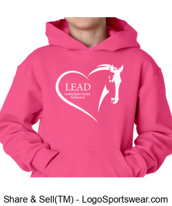Jerzees Youth NuBlend� Fleece Pullover Design Zoom